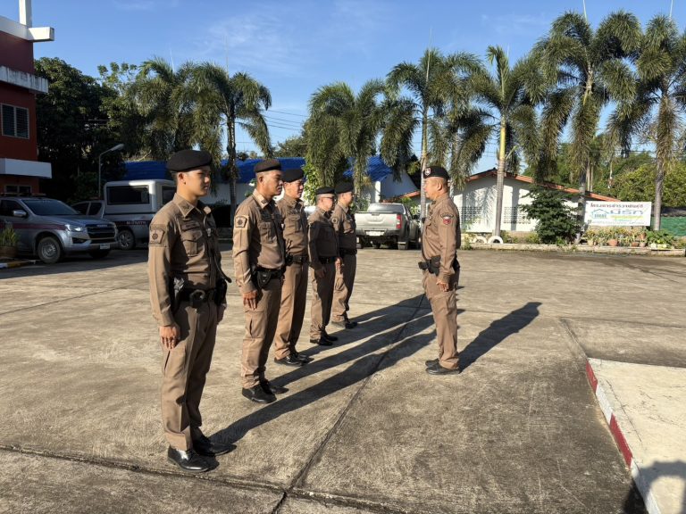 เจ้าหน้าที่ตำรวจร้อยเวร 20 สายตรวจรถยนต์ 201 ปล่อยแถว ผลัดเก่า-ใหม่ ประจำเดือนตุลาคม 2568